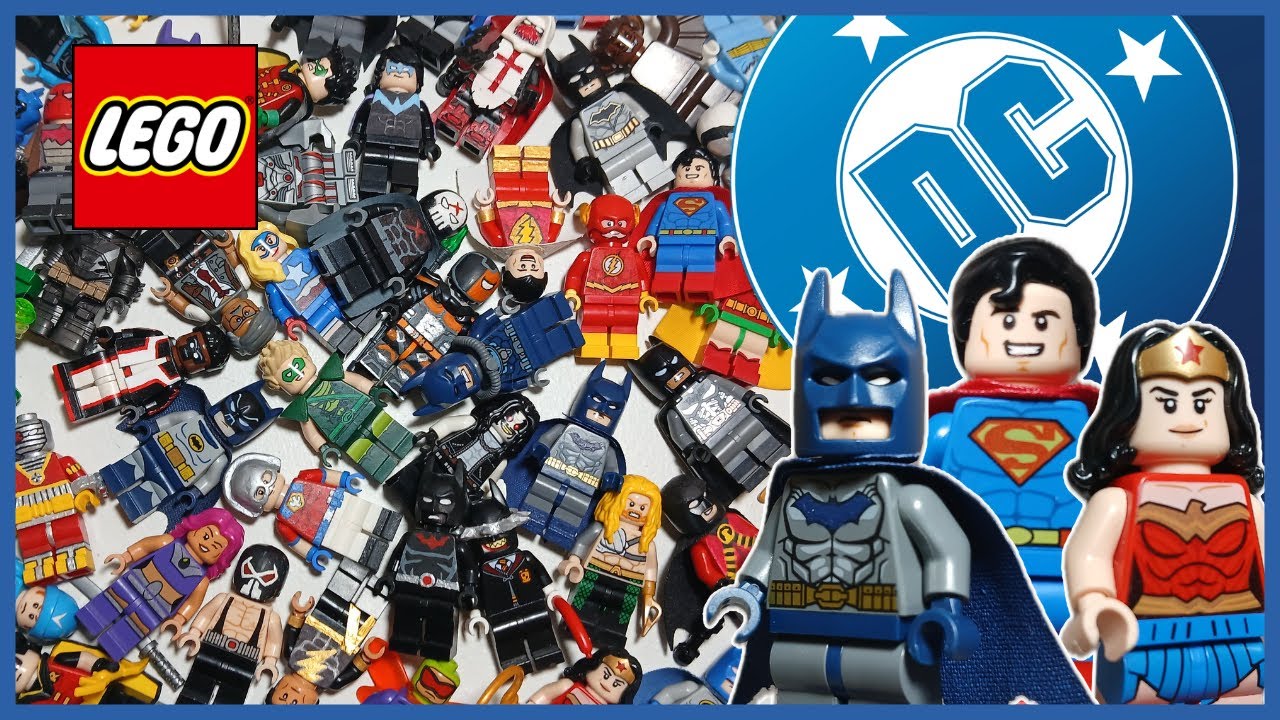 My entire Lego DC collection!