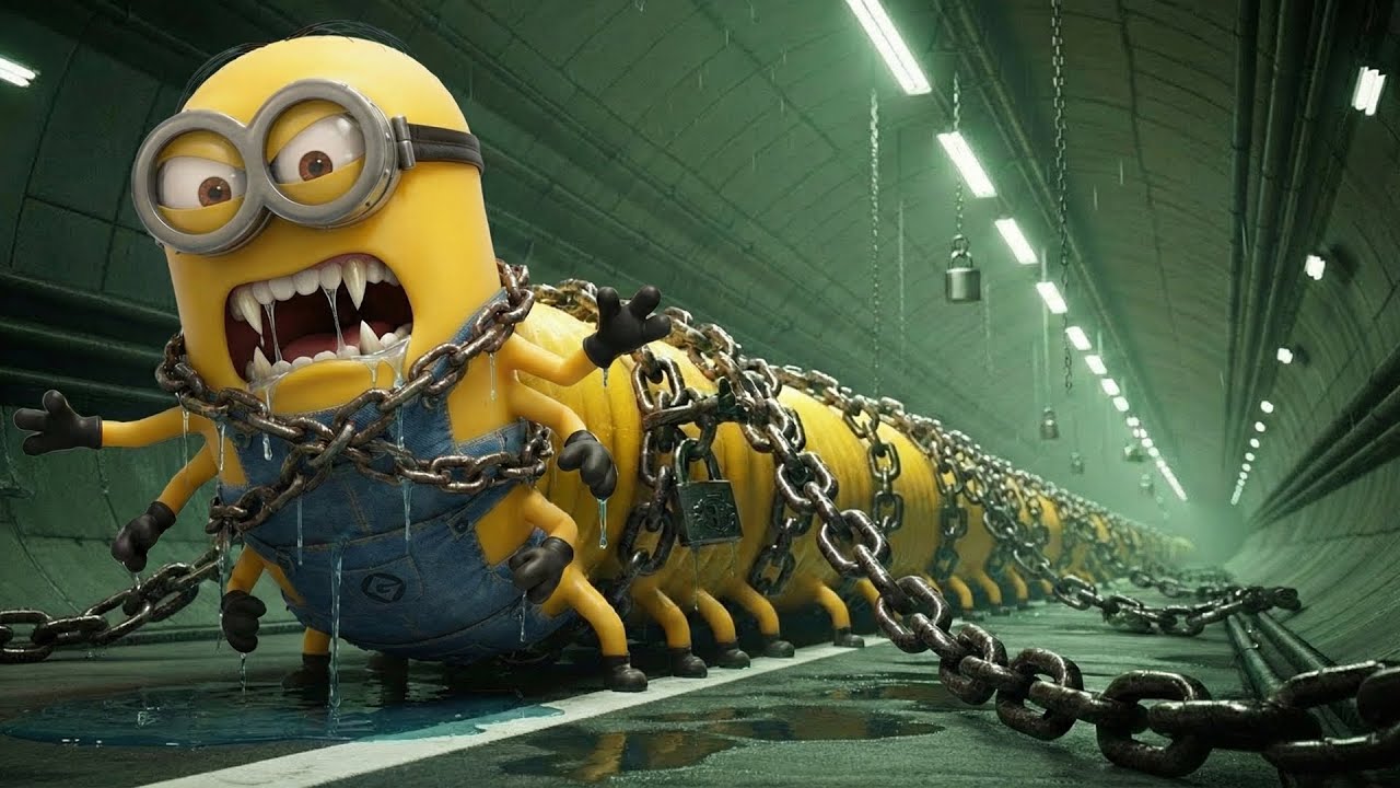 Minions transform into multi-legged centipede monsters | Rise of the Grinch | Funny Minions cartoon