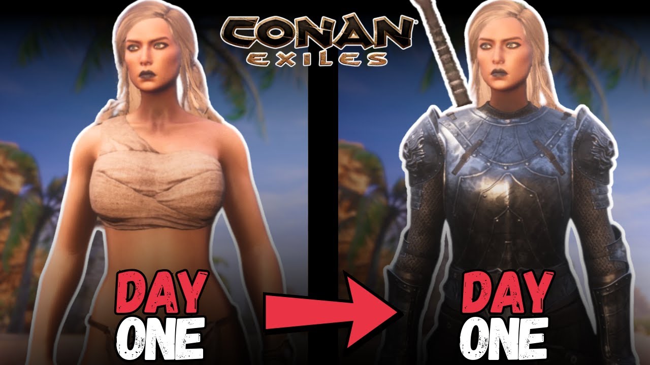 ПОЛУЧИТЕ ЛУЧШЕЕ СНАРЯЖЕНИЕ В ПЕРВЫЙ ДЕНЬ | Age of Heroes - Conan Exiles 2025