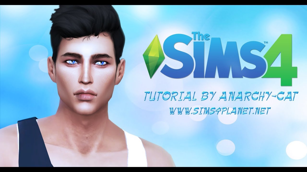 The Sims 4: Создаем текстуру глаза (Вариант №1)