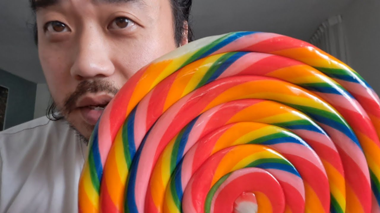 GERMAN ASMR - LARGEST RAINBOW LOLLIPOP 🍭STORYTIME: MY EXPERIENCES IN GERMANY [ENG Subtitles]