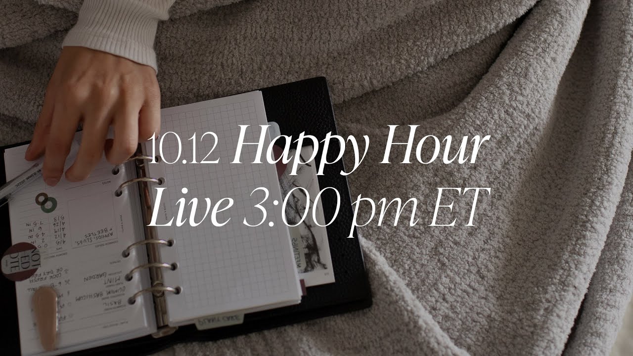 New Arrivals and a Free Gift! |  Happy Hour Live 10.12.23 | Cloth & Paper