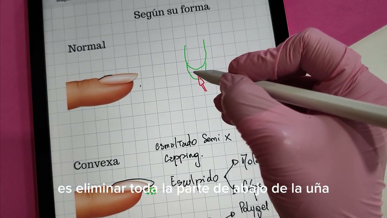 Cómo trabajar con uñas convexas 