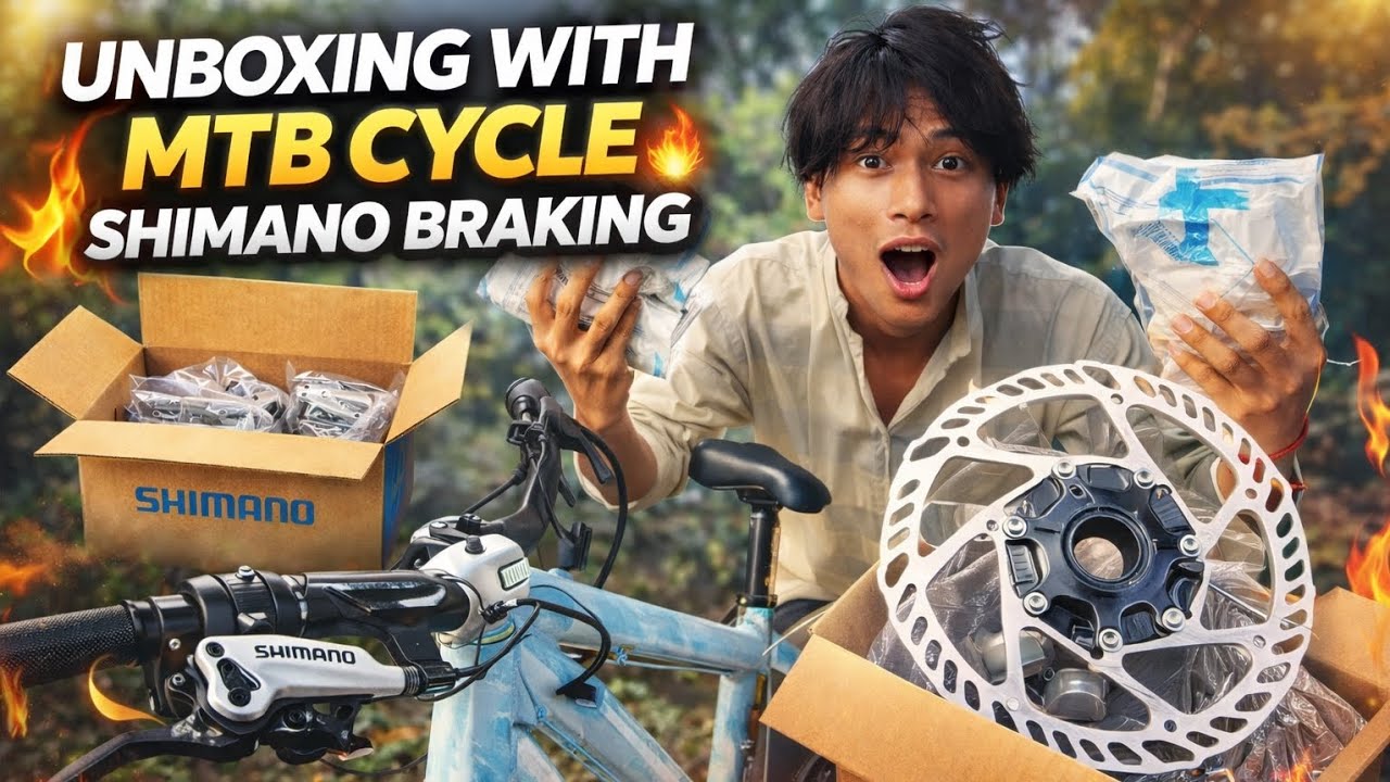 Unboxing with MTB cycle parts 🔥🥵 | The KT 05 | #unboxing #vlogging 