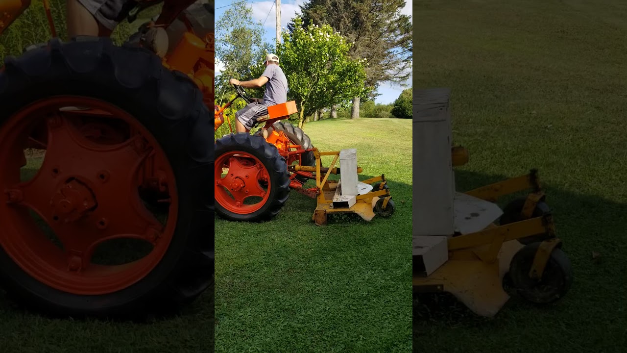 First time mowing rm59 / case vac