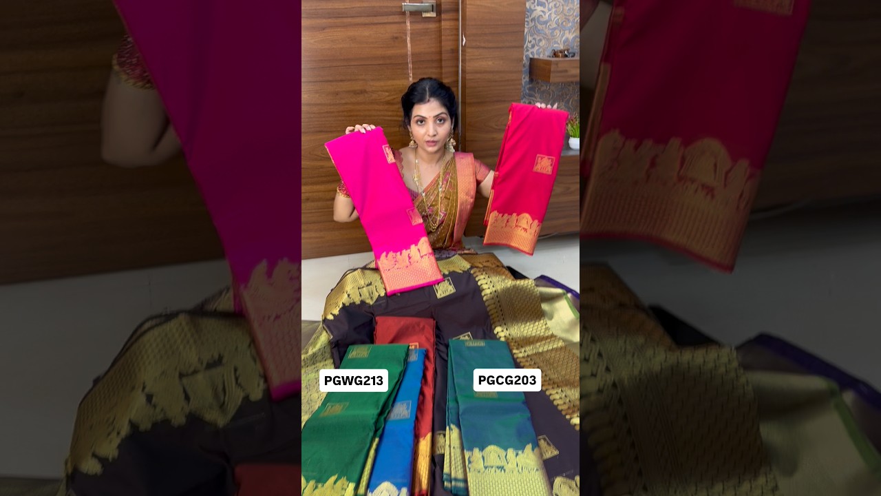 ✨Premium Kanchi Gold Zari Pallaku Design, Rs.2825✨www.lakshmiboutique.co.in✨