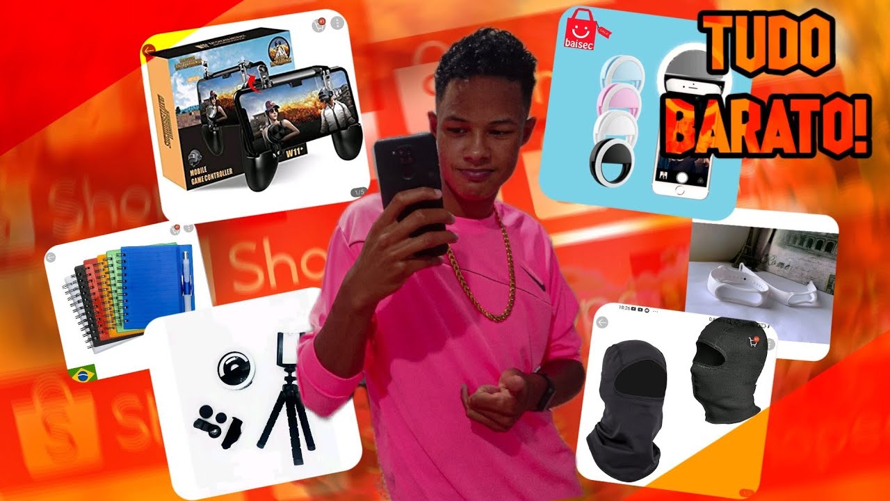 Minhas compras de R$ 1,99  na shopee!