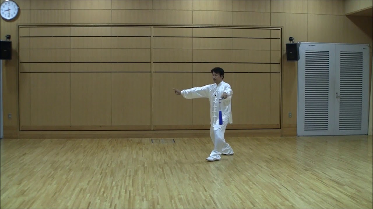 ４２式太極剣　１段（１〜１１）解説誘導　 42-form Tai Chi Sword　Group1　竹内太極拳　竹内健二
