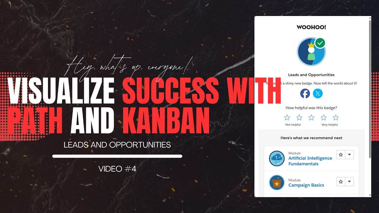 📊 Visualize Your Sales Progress | Salesforce Path & Kanban Views Explained