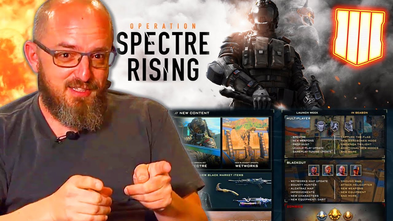 Treyarch Revealed THE MASSIVE UPDATE Contents For Operation: Spectre Rising in Black Ops 4