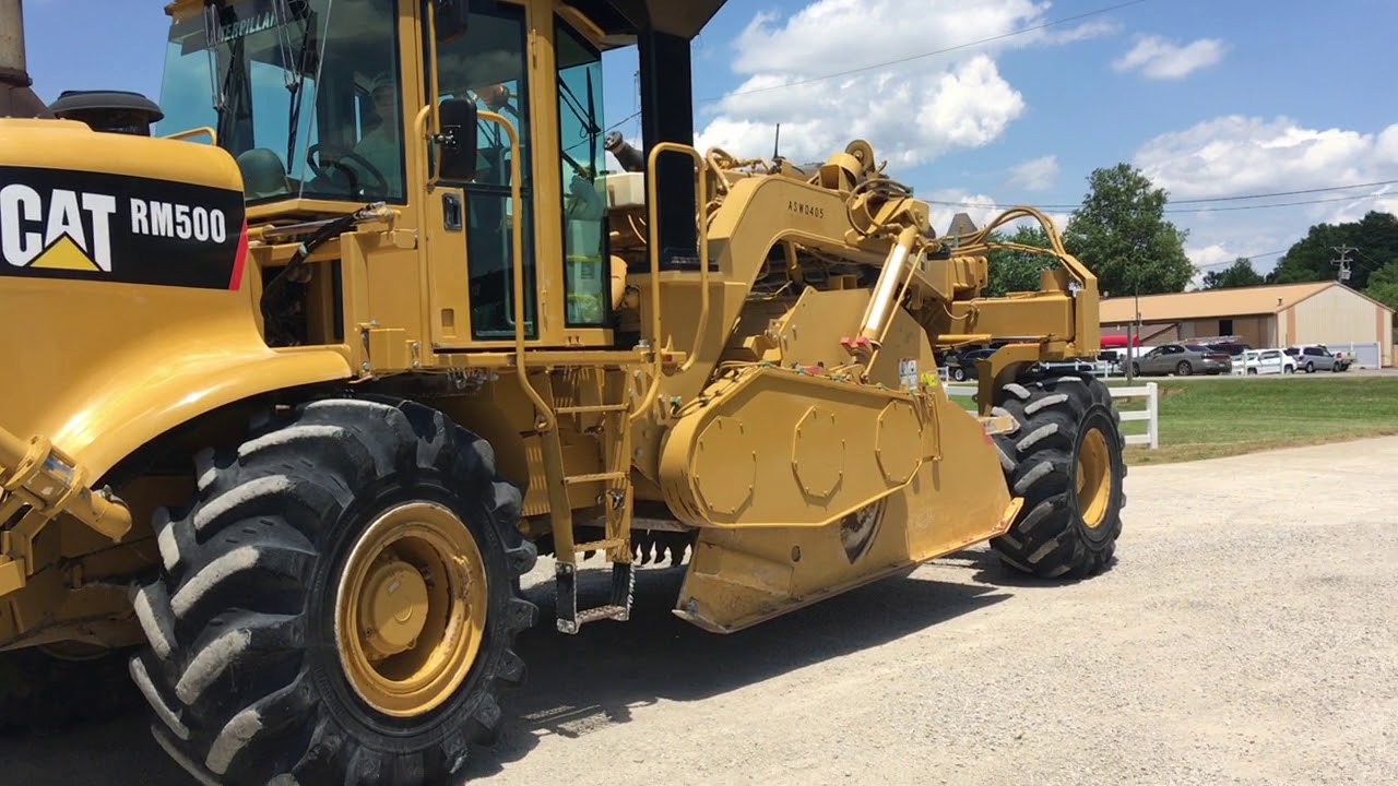 Cat RM500 sn ASW00405 Walk Around www.Hallequip.com