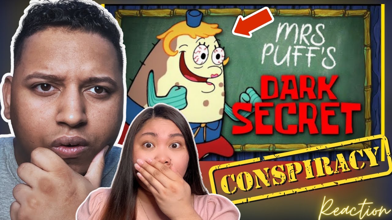 SPONGEBOB CONSPIRACY #3: The Mrs. Puff Theory | Couple Reacts