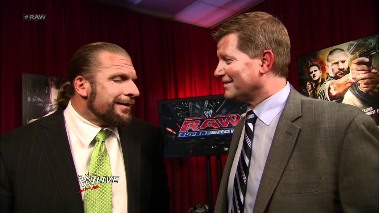 Raw: John Laurinaitis announces Shawn Michaels will be at