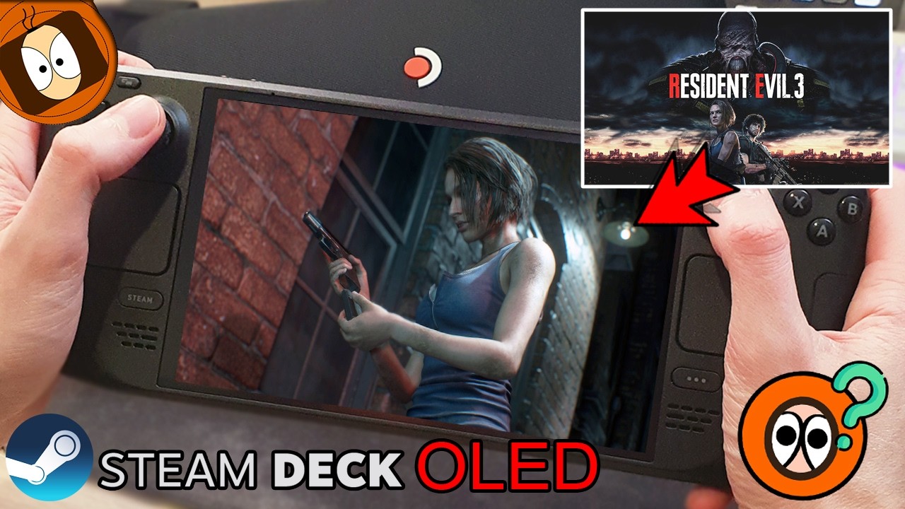 [TEST] RESIDENT EVIL 3 sur STEAM DECK OLED !