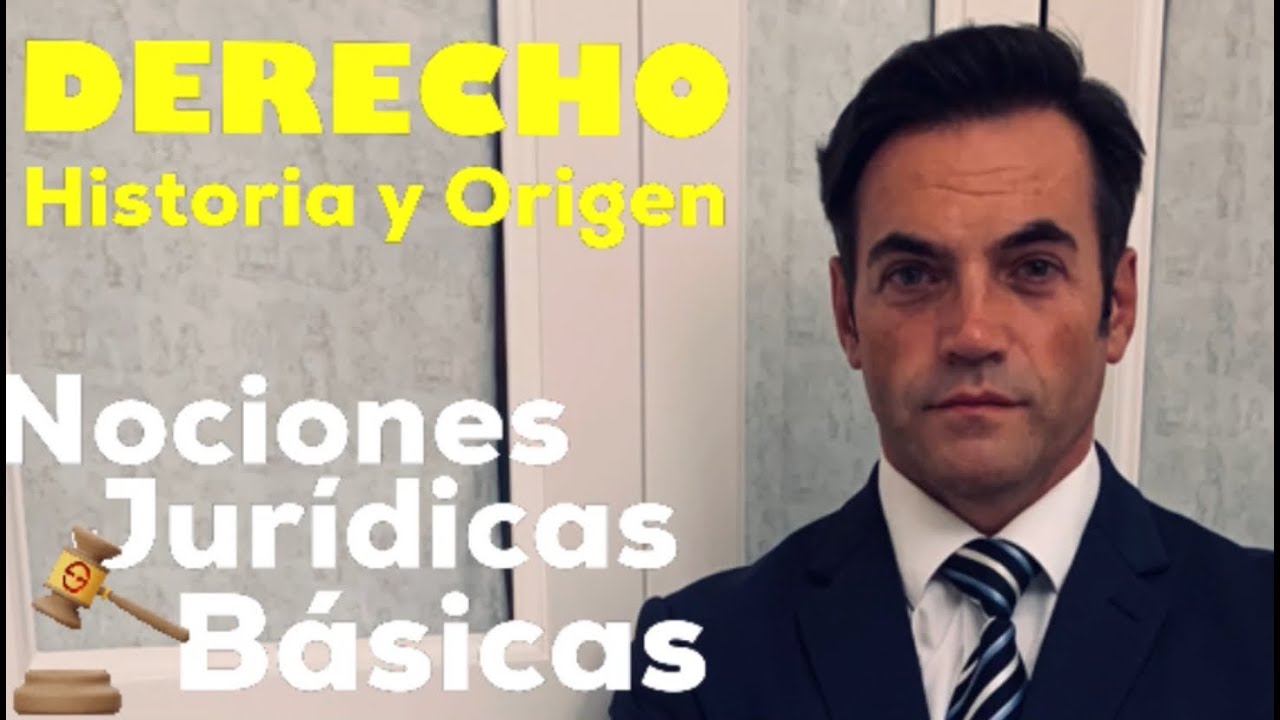 EL DERECHO ORIGEN E HISTORIA TEMA1 por @miguelgorbe 2024/25