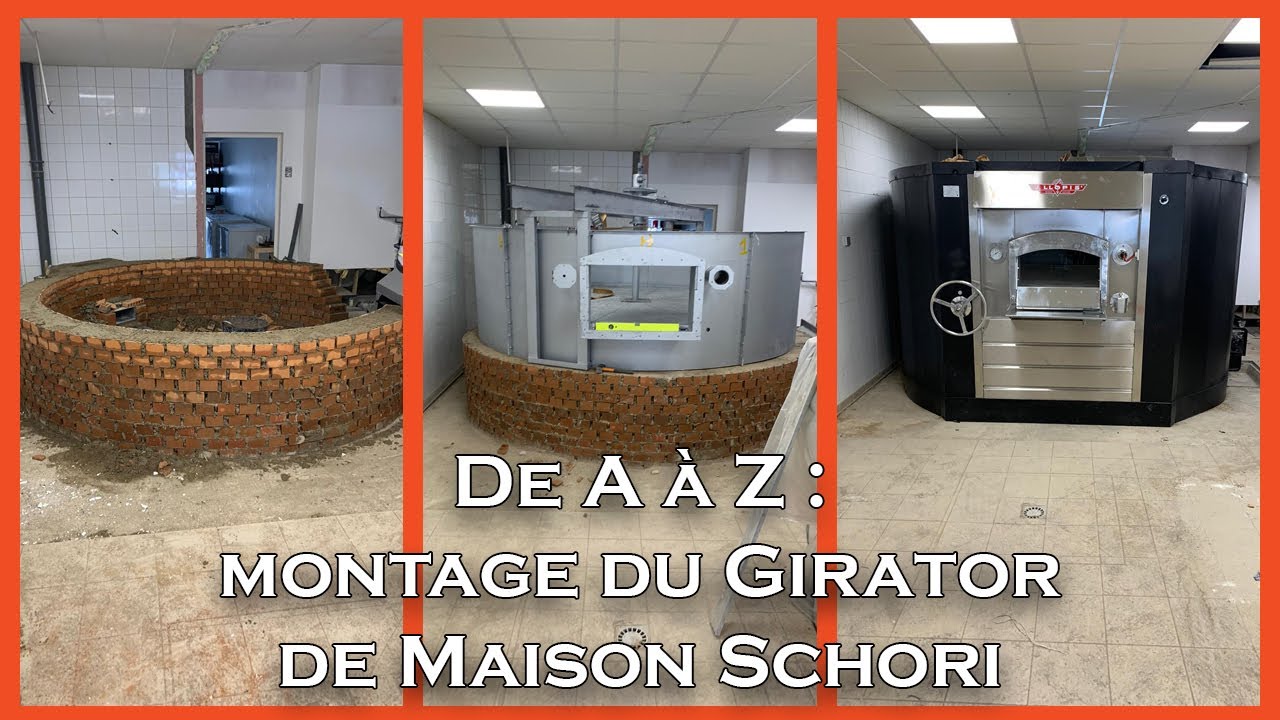 CONSTRUCTION D'UN FOUR GIRATOR