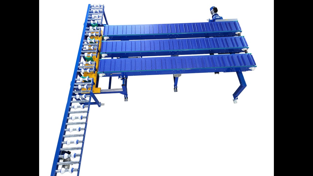 Sistema de transferencia,  pesaje y acumulación