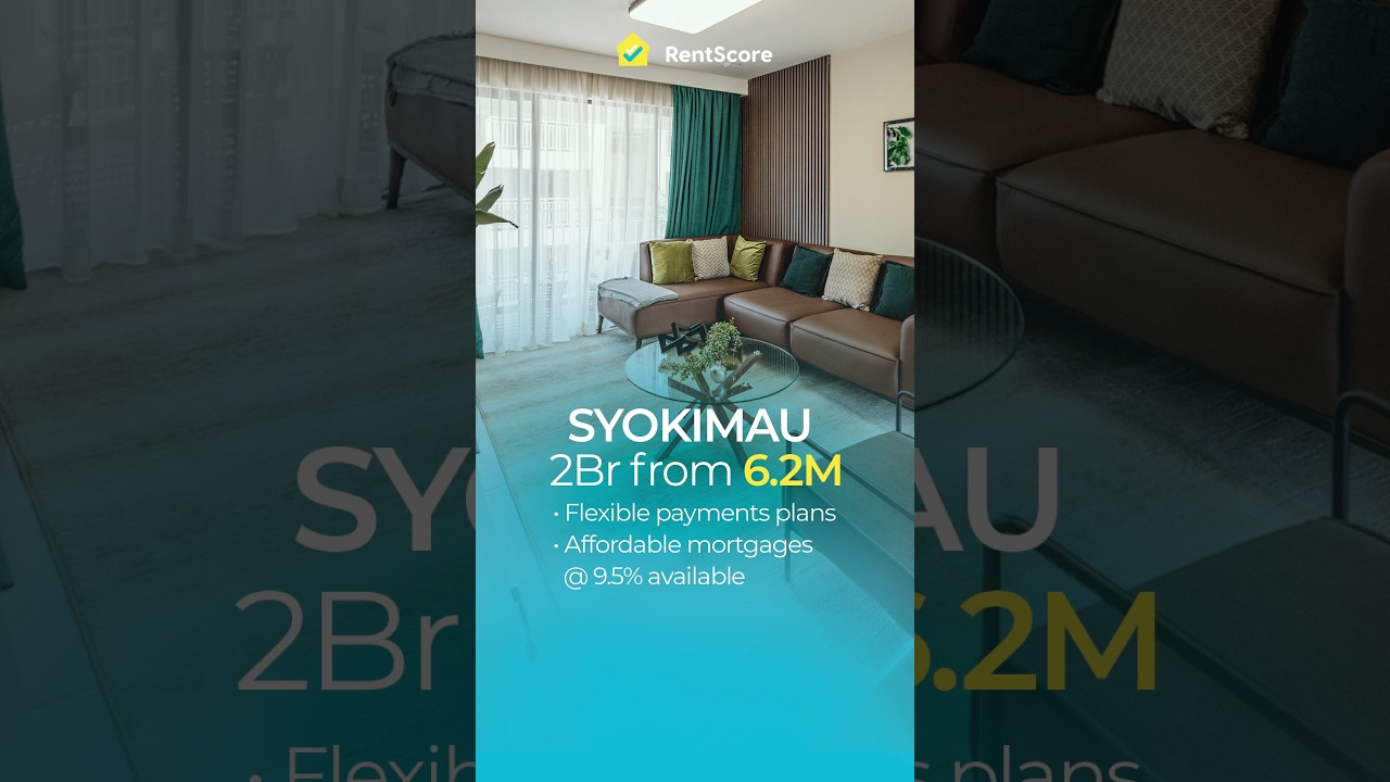 Discover the perfect 2 bedroom Syokimau apartment: Selling from Kes 6.2 M