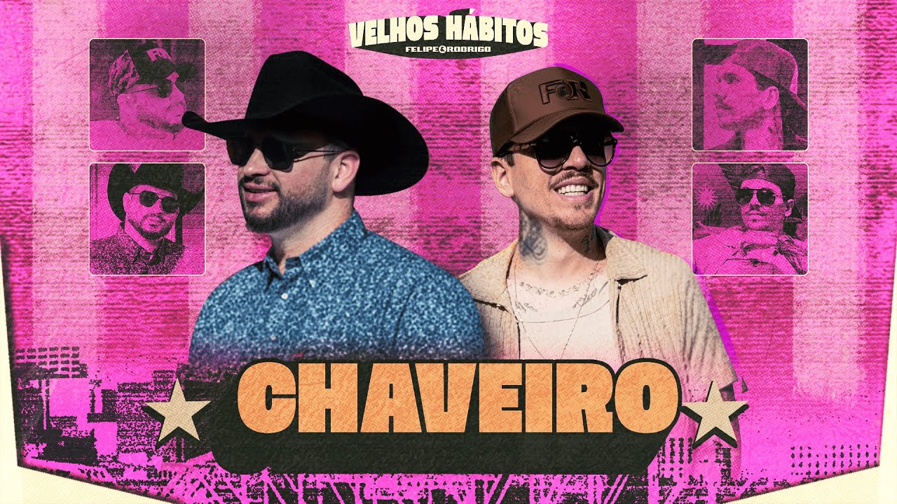 Felipe & Rodrigo - Chaveiro #VelhosH&aacute;bitosNashville