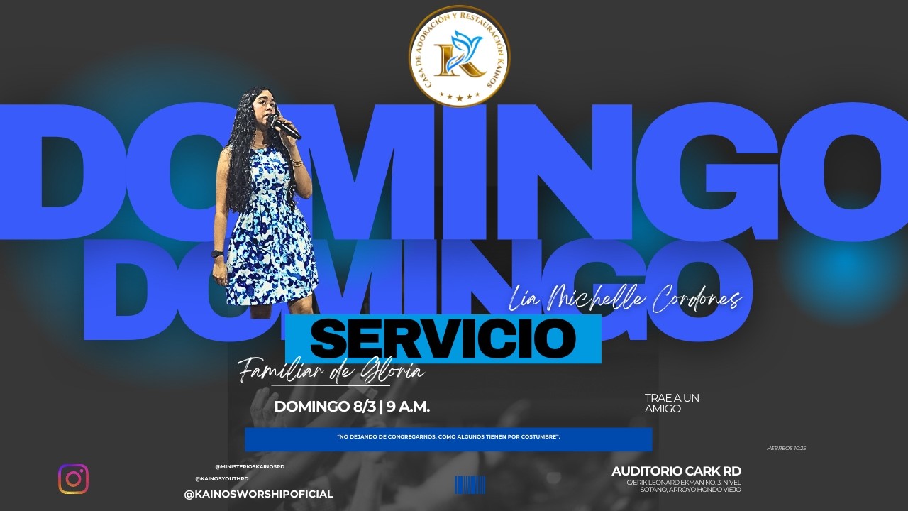 Servicio Familiar de Gloria 3/8/26 - Lia Michelle Cordones