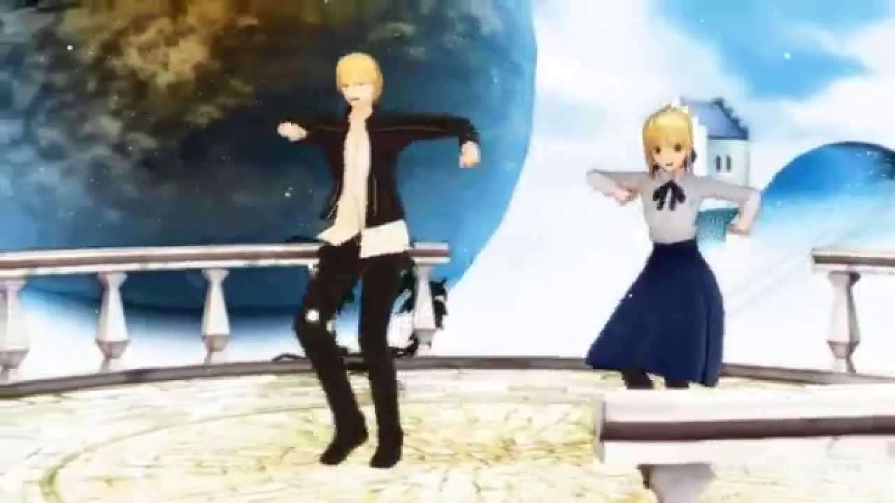 【Fate/MMD】GLIDE(Saber&Gilgamesh)