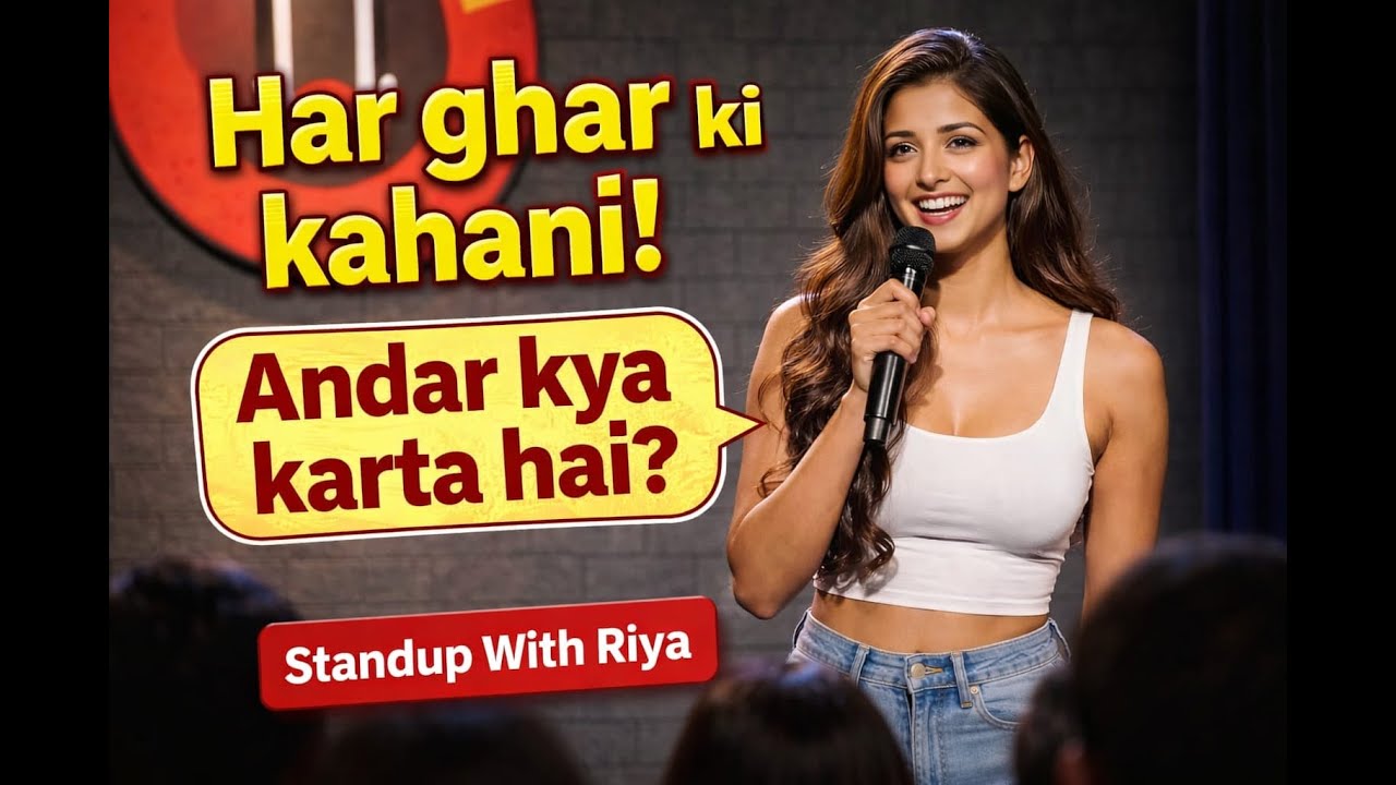 Har Ghar Ki Kahani! | Andar Kya Karta Hai? | Standup Comedy by Riya | indian comedy video