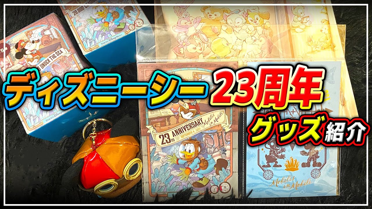 【購入品紹介】23周年グッズとお菓子を購入!!その他雑談 / 東京ディズニーシー
