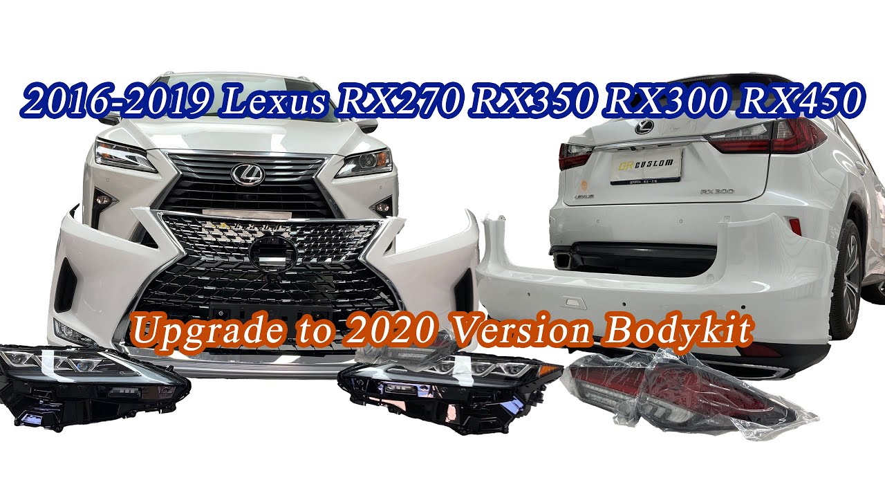 2016 Lexus RX300 Upgrading to 2020 Version Bodykit Installation Process and Final Result