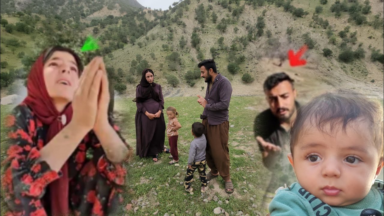 Arzoo and Armin come to see Zahra: Their journey to the firewood 