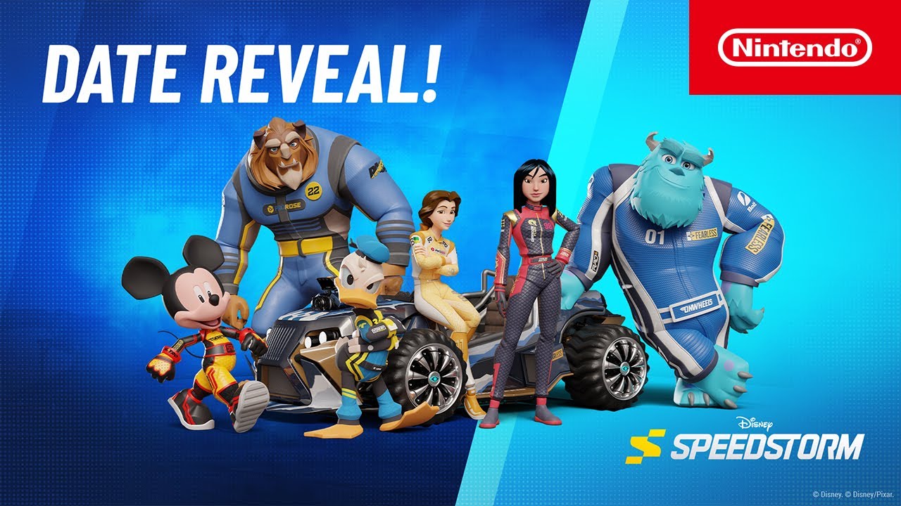 Disney Speedstorm - Release Date Reveal Trailer - Nintendo Switch