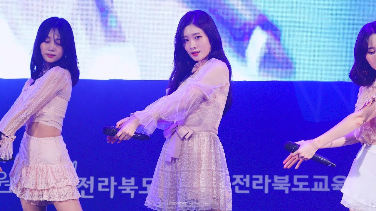 [4K] 190928 제2회 전라북도 청소년음악회 축하공연 다이아 정채연 왠지 직캠 / CHAEYEON FOCUS