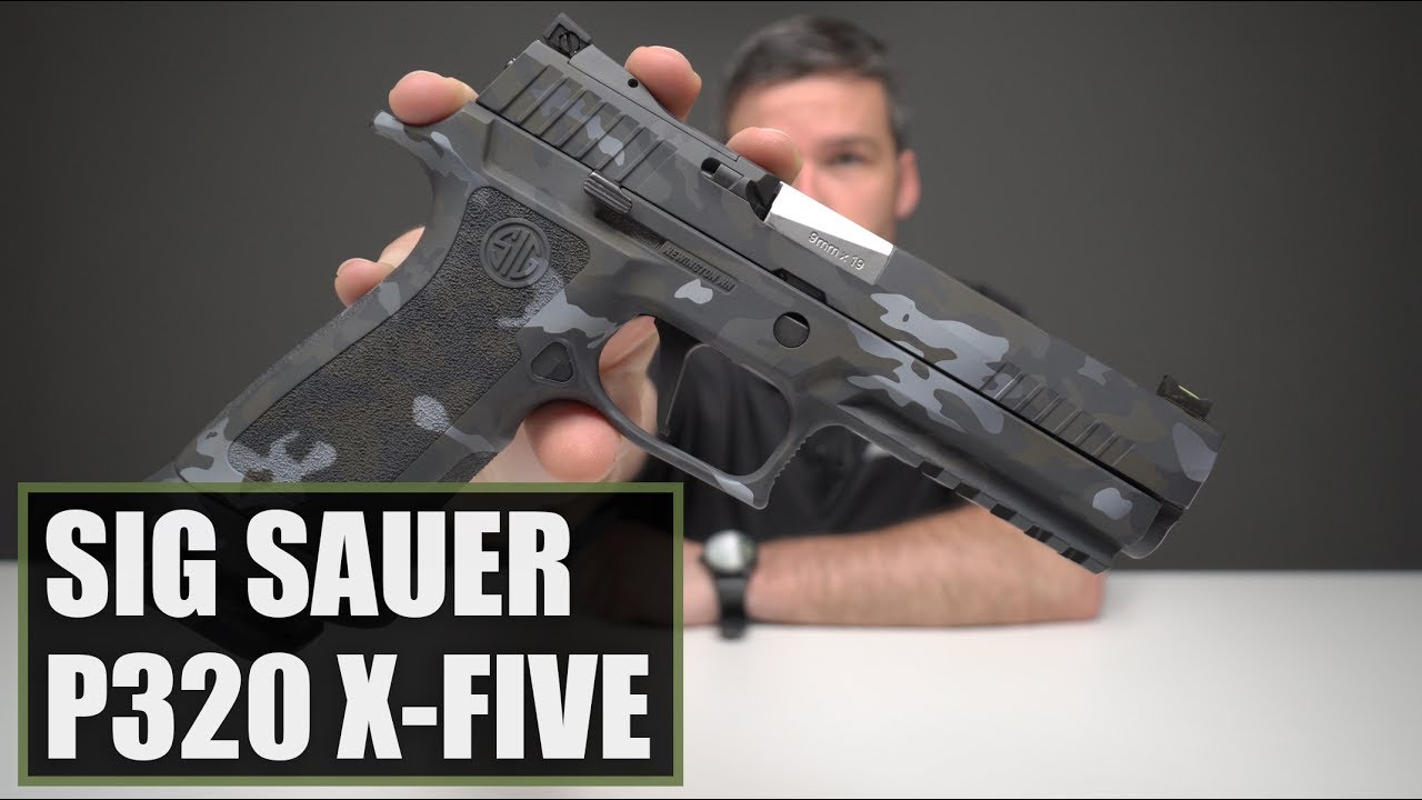 Unboxing The Sig Sauer P320 X-Five Urban Camo