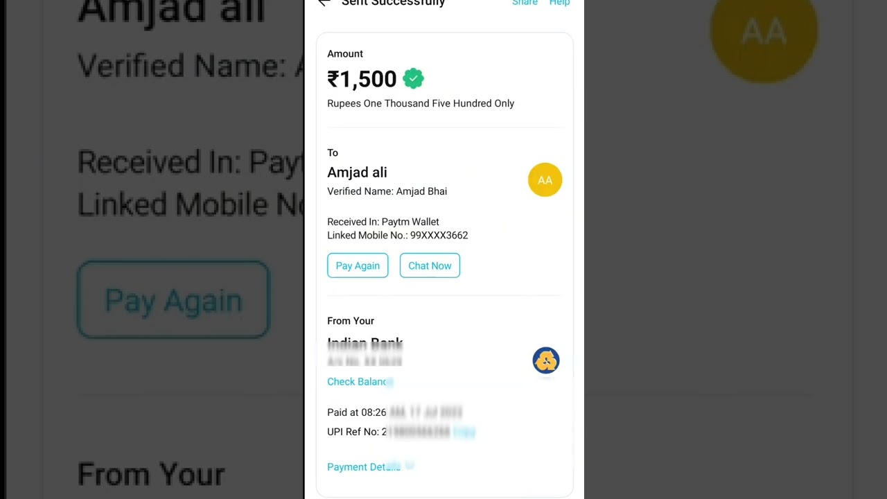 Paytm😭😭 money sent but not receive 😭😭