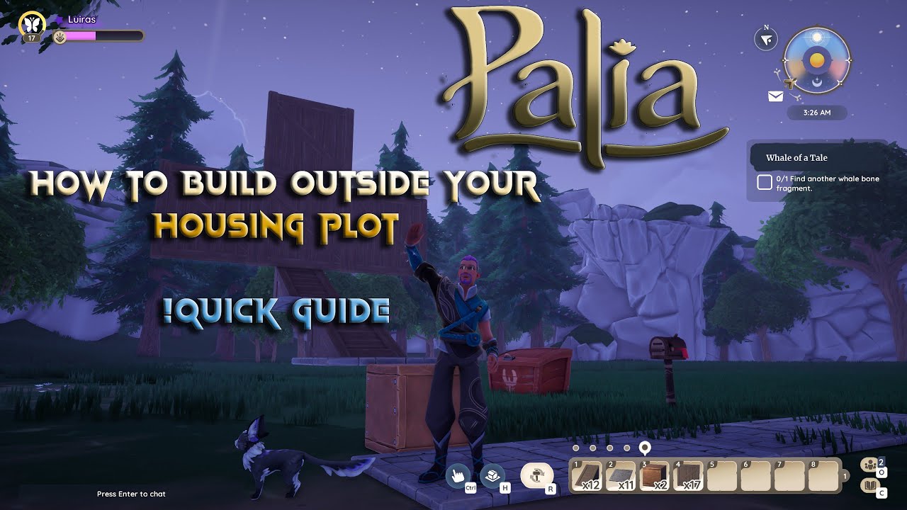 Palia - How to build outside of Housing Plot area!