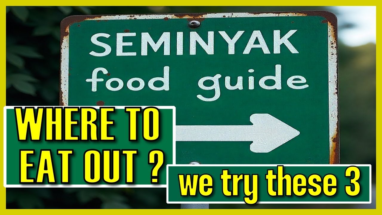 Seminyak Bali Food Tour 2025 🍽️ Asian, Greek & Italian Restaurant Choices