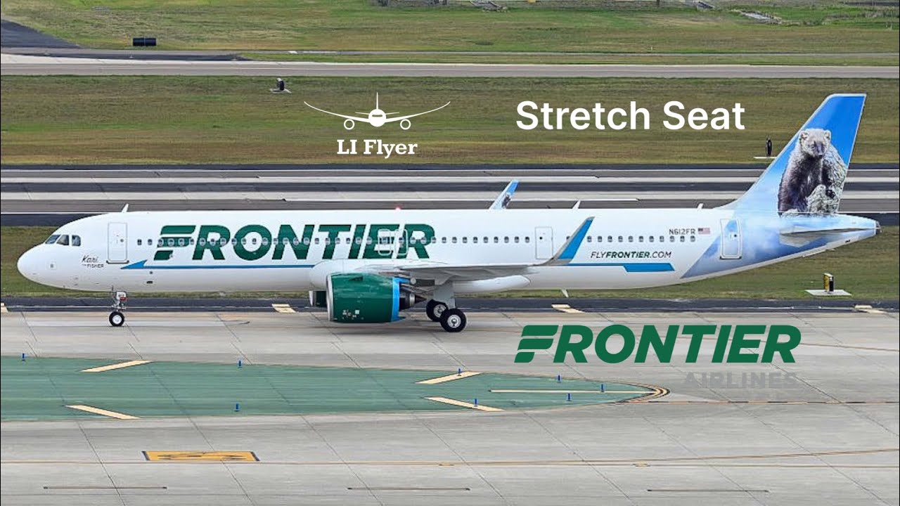 Frontier Airlines | Airbus A321neo | West Palm Beach (PBI) to Islip (ISP) | Stretch Seat