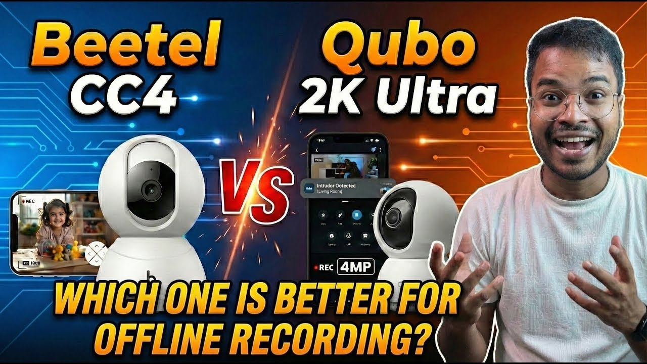 Beetel CC4 vs Qubo 2K Ultra: Which Records Best Without Wi-Fi? ||  Dostified Reviews