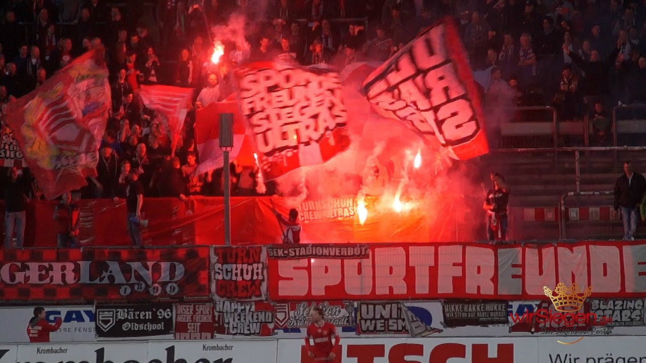 Sportfreunde Siegen feiern Aufstiegsparty