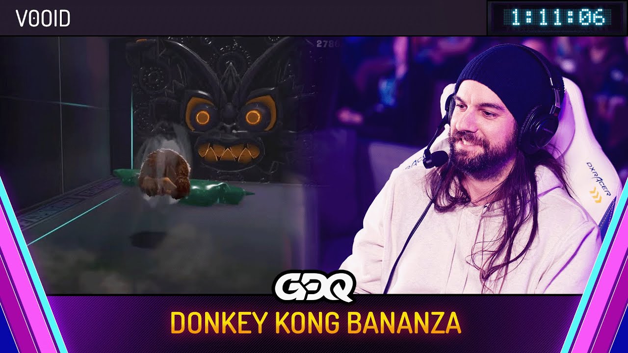 Donkey Kong Bananza by V0oid in 1:11:06 - Awesome Games Done Quick 2026