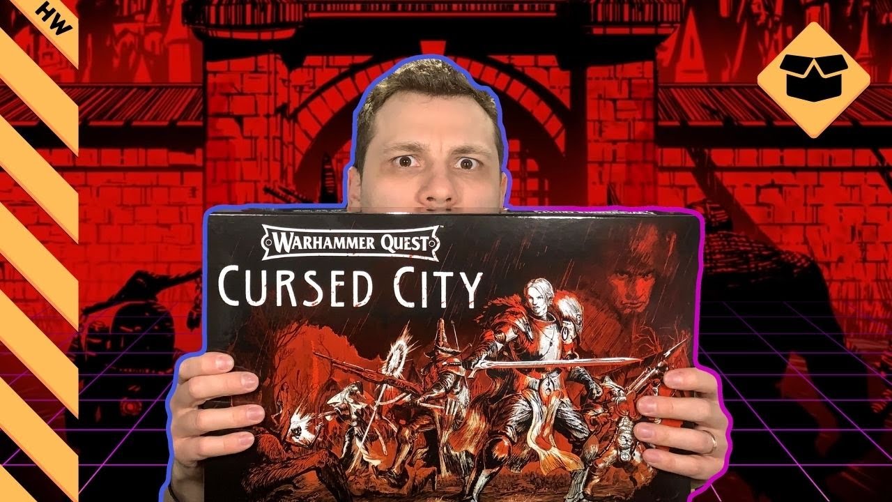 📦РАСПАКОВКА WARHAMMER QUEST CURSED CITY