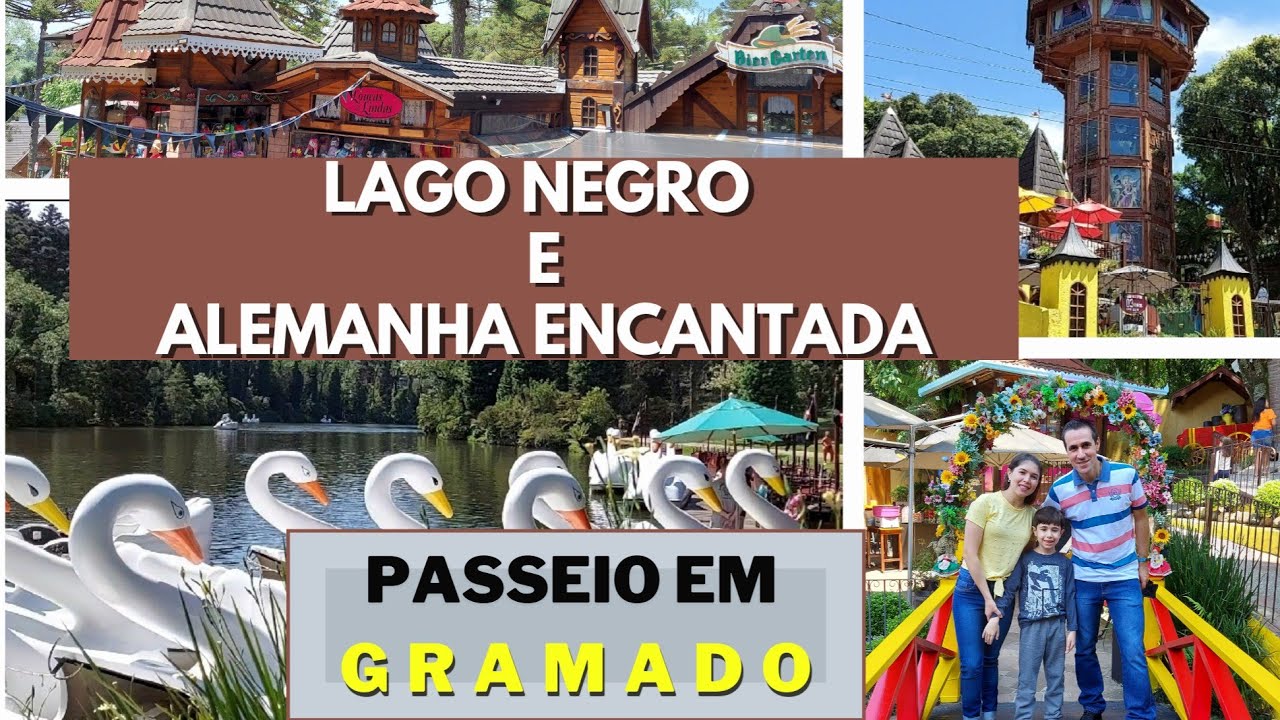 Passeio em GRAMADO: LAGO NEGRO e ALEMANHA ENCANTADA
