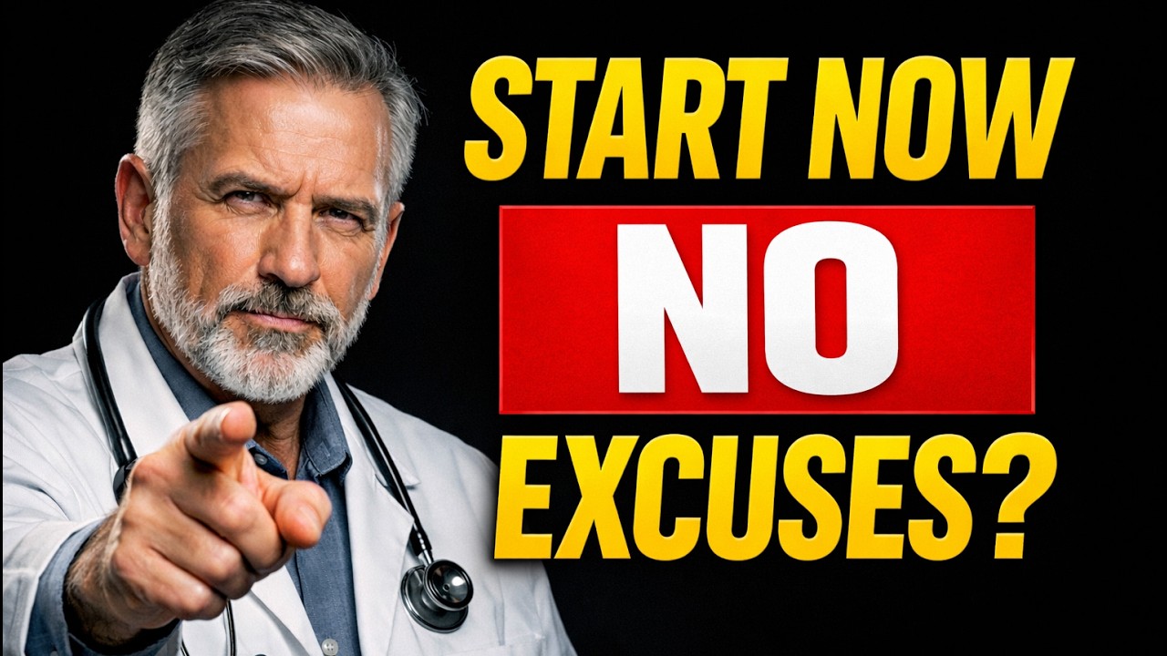 START NOW – No More Excuses After 40 | Doctor’s Warning About Your Health