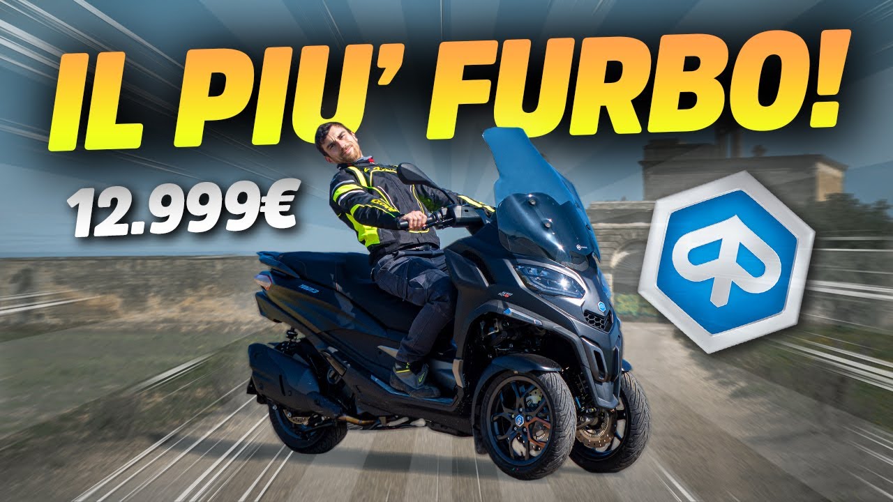 Piaggio MP3 530 (2025): IL PIÙ FURBO CHE CI SIA... 😏 - Test Ride ITA