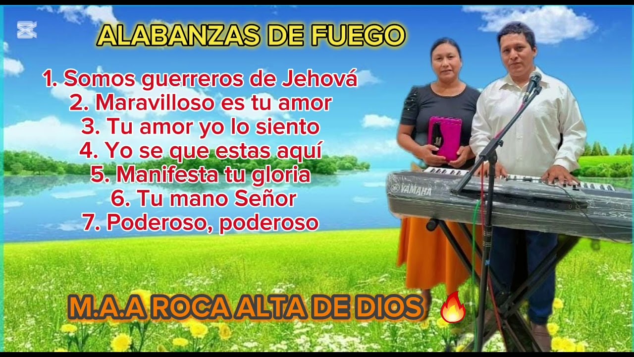 Hermosas alabanzas Antiguos de fuego y unción 🔥M.A.A.ROCA ALTA DE DIOS 🔥