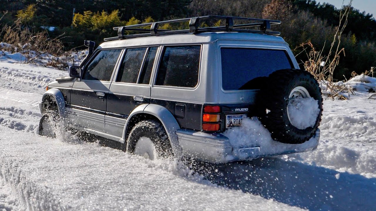 TRX4 Pajero l Snow Off Road l 갤로퍼 l 눈길 오프로드