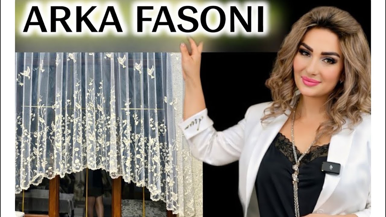 Arka fasonida parda tikish texnikasi | Nargiz Pardalar