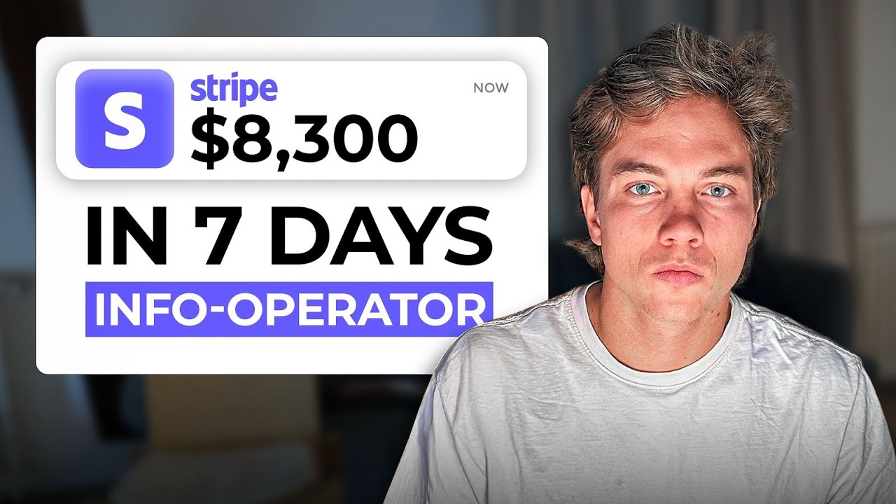 how i print $8.3k/week as an AI info-operator (its easy lol)