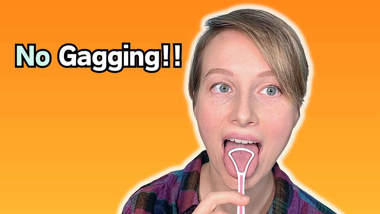 How to Clean Your Tongue (Live Demo) | Best Tongue Cleaning Tips