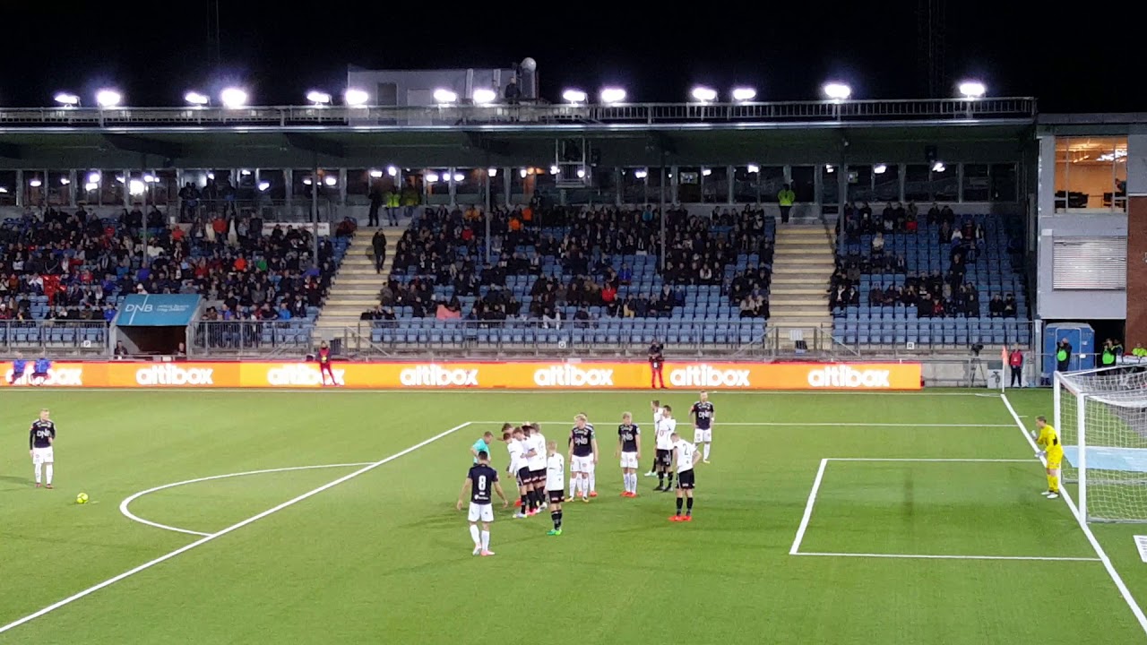 Ulland Andersen scorer mot Odd på Gamle Gress 2017