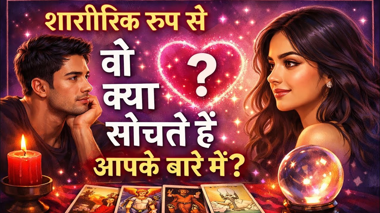 PHYSICALLY वो क्या सोचते है आप के बारे मे | Current Felling | Tarot Reading 